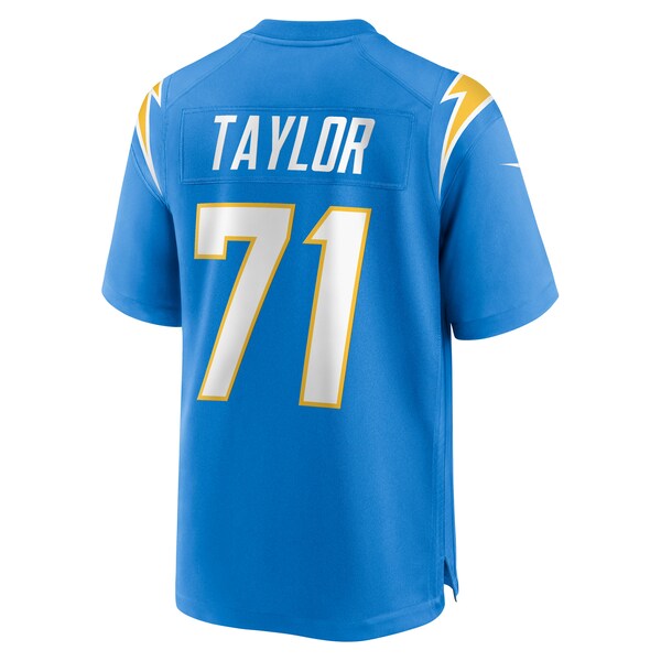 Branson Taylor Los Angeles Chargers Nike Team Game Jersey -  Powder Blue