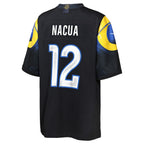 Puka Nacua Los Angeles Rams Nike 2025 Youth Rivalries Collection Limited Jersey - Midnight Blue
