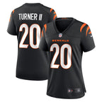 DJ Turner Cincinnati Bengals Nike Women's Team Game Jersey -  Black