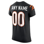 Cincinnati Bengals Nike Vapor Elite Custom Jersey - Black