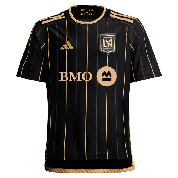 David Martinez LAFC adidas Youth 2024 Primary Replica Player Jersey - Black