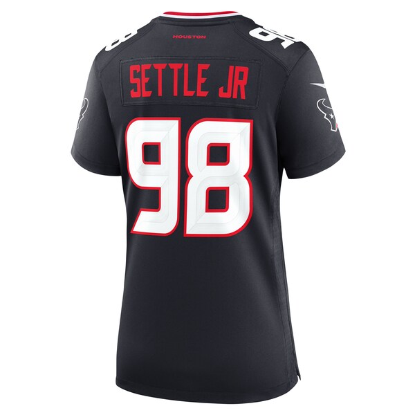 Tim Settle Jr. Houston Texans Nike Women's Team Game Jersey -  Navy