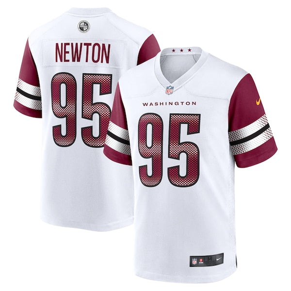 Jer'Zhan Newton Washington Commanders Nike Game Jersey -  White
