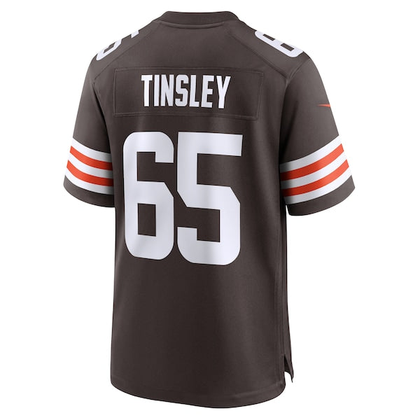 Dartanyan Tinsley Cleveland Browns Nike Team Game Jersey -  Brown