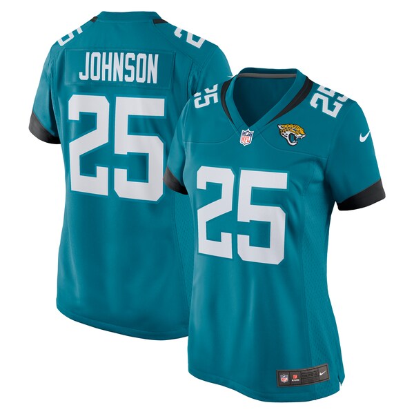 D'Ernest Johnson Jacksonville Jaguars Nike Women's Team Game Jersey -  Teal