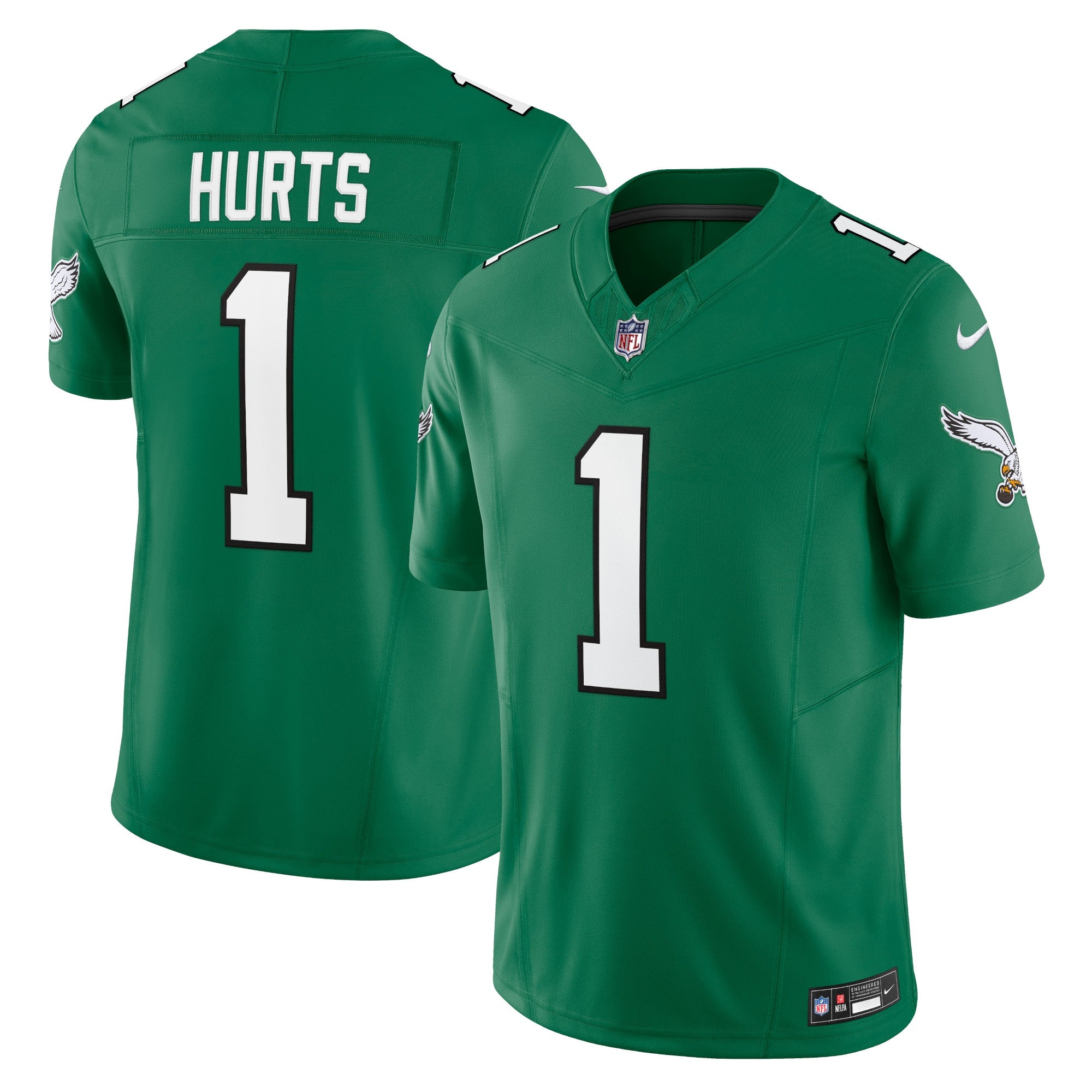 Jalen Hurts Philadelphia Eagles Nike Vapor F.U.S.E. Limited Jersey - Midnight Green/Kelly Green