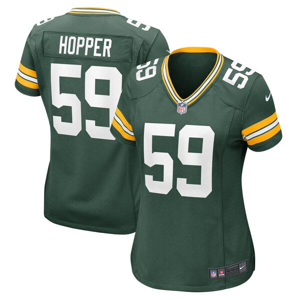 Ty'Ron Hopper Green Bay Packers Nike Women's  Game Jersey -  Green