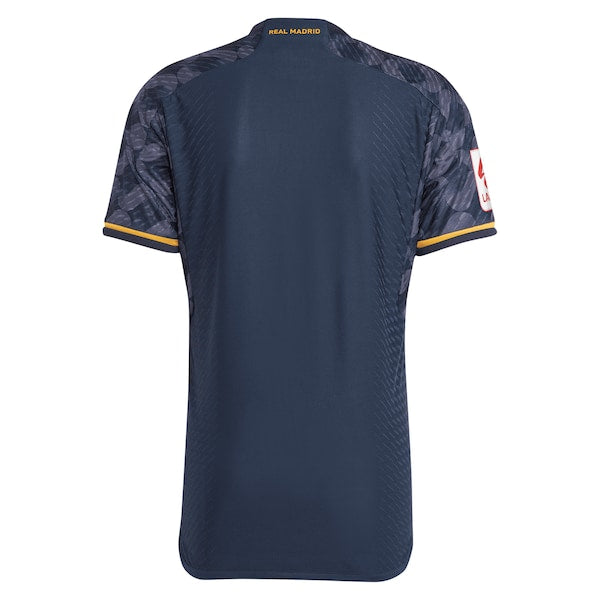Los Merengues adidas 2023/24 Away Authentic Jersey - Navy