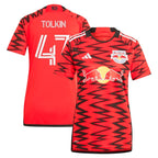 John Tolkin New York Red Bulls adidas Women's 2024 Legacy Replica Player Jersey – Red