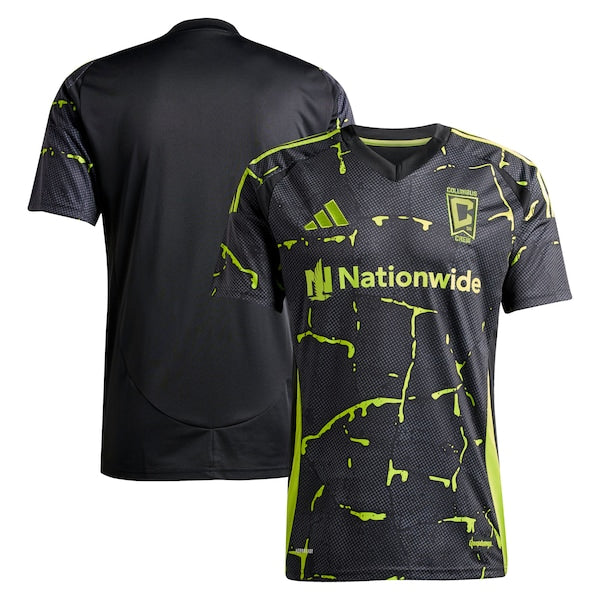 Columbus Crew adidas 2025 The Goosebumps Kit Replica Jersey - Black