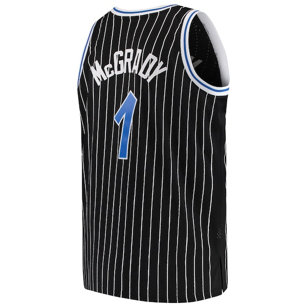 Tracy McGrady Orlando Magic 2003/04 Big & Tall Hardwood Classics Swingman Jersey - Black/Blue
