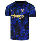 Chelsea Nike 2023/24 Academy Pro Pre-Match Top - Blue