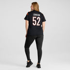 Cedric Johnson Cincinnati Bengals Nike Women's  Game Jersey -  Black