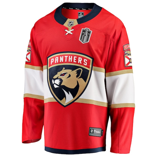 Florida Panthers  2025 Stanley Cup Final Home Breakaway Jersey - Red
