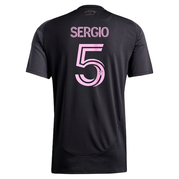 Sergio Busquets Inter Miami CF adidas 2025 The Fortitude Kit Replica Player Jersey - Black