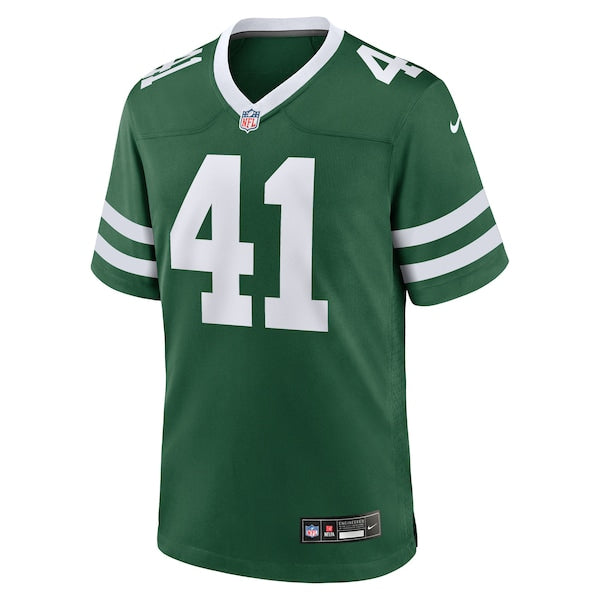 Marcelino McCrary-Ball New York Jets Nike Team Game Jersey - Legacy Green