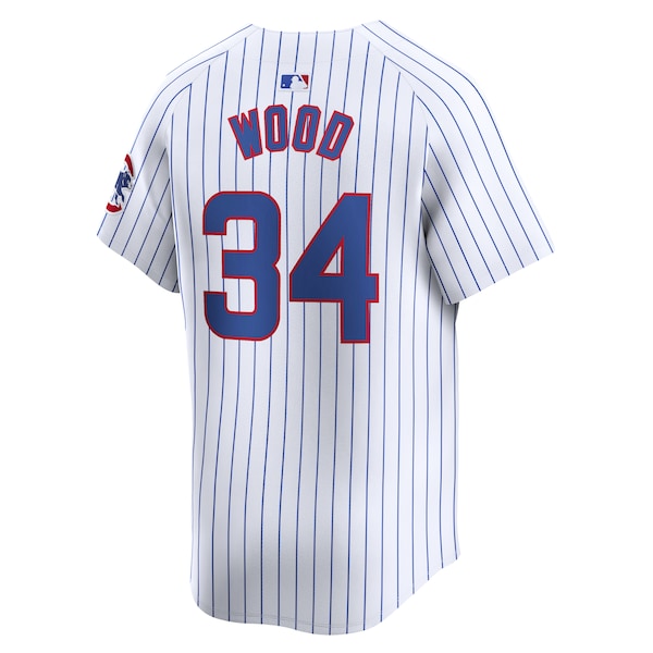Kerry Wood Chicago Cubs Nike Home Limited Player Jersey - White
