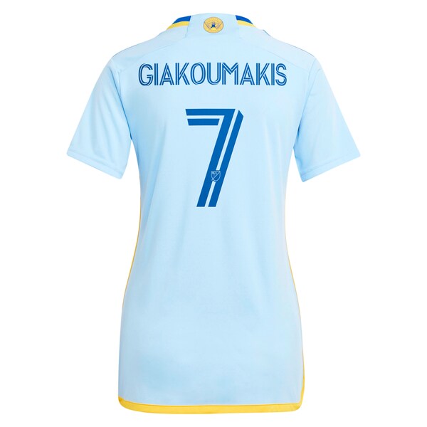 Giorgos Giakoumakis Atlanta United FC adidas Women's 2024 The Resurgens Kit Replica Player Jersey - Light Blue