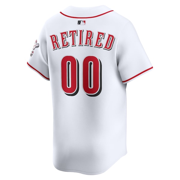 Cincinnati Reds Nike Home Limited Pick-A-Player Retired Roster Jersey - White
