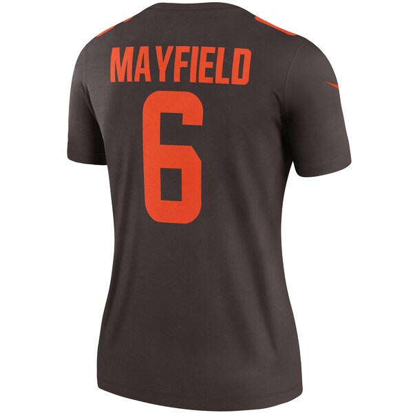 Baker Mayfield Cleveland Browns Nike Women's Alternate Legend Jersey - Brown