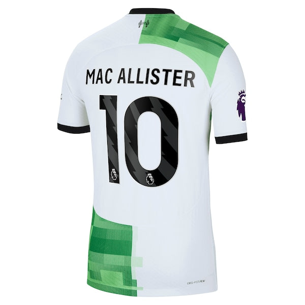 Alexis Mac Allister Liverpool Nike 2023/24 Away Authentic Player Jersey - White/Red