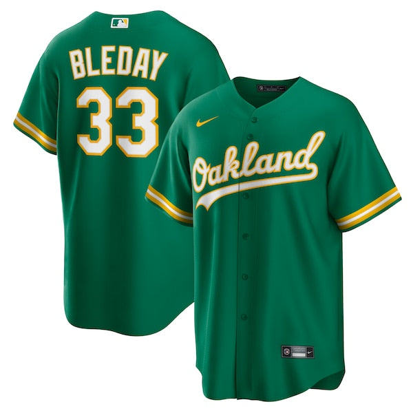 JJ Bleday Oakland Athletics Nike Alternate Replica Jersey - Kelly Green