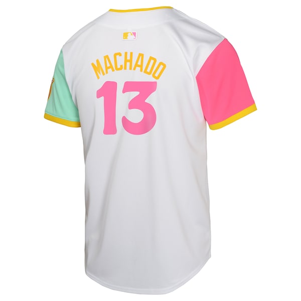 Manny Machado San Diego Padres Nike Youth City Connect Limited Player Jersey - White