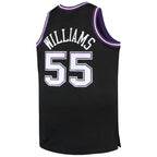 Jason Williams Sacramento Kings Big & Tall 2000/01 Hardwood Classics Swingman Jersey - Black