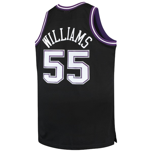 Jason Williams Sacramento Kings Big & Tall 2000/01 Hardwood Classics Swingman Jersey - Black