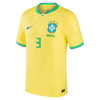 Thiago Silva Brazil National Team Nike 2022/23 Replica Home Jersey - Yellow