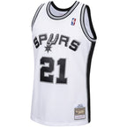 Tim Duncan San Antonio Spurs 1998/99 Hardwood Classics Swingman Jersey - White