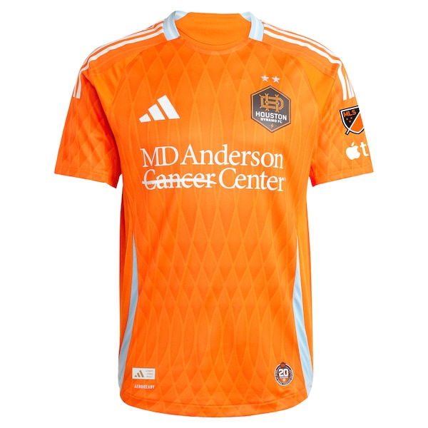Amine Bassi Houston Dynamo FC adidas 2025 Season 20 Authentic Player Jersey - Orange