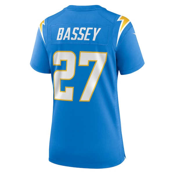 Essang Bassey Los Angeles Chargers Nike Women's  Game Jersey -  Powder Blue