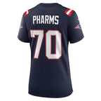 Jeremiah Pharms Jr. New England Patriots Nike Women's Team Game Jersey -  Navy
