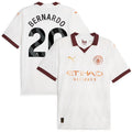 Bernardo Silva Manchester City Puma 2023/24 Away Replica Jersey - White
