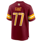 George Fant Washington Commanders Nike Team Game Jersey -  Burgundy