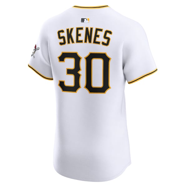 Paul Skenes Pittsburgh Pirates Nike Home Elite Jersey - White