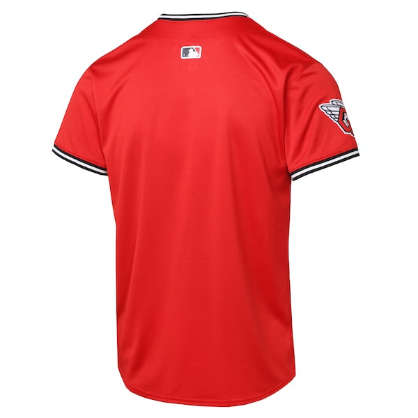 Cleveland Guardians Youth Alternate 2 Limited Jersey - Red/Cobalt