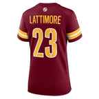Marshon Lattimore Washington Commanders Nike Women's  Game Jersey -  Burgundy/White