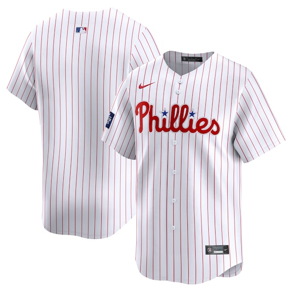 Philadelphia Phillies Nike 2024 MLB World Tour London Series Home Limited Jersey – White