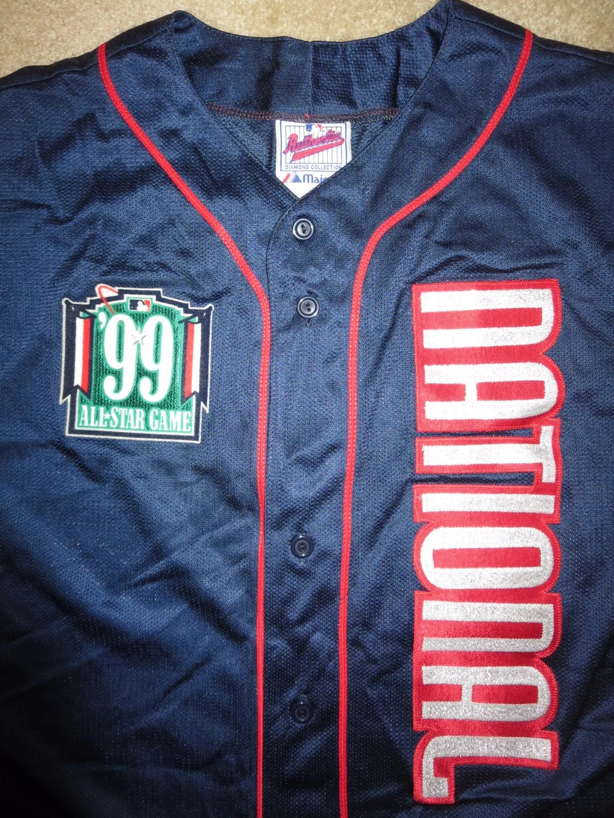 Mark McGwire St. Louis Cardinals 1999 All-Star Classic Limited Jersey - Blue