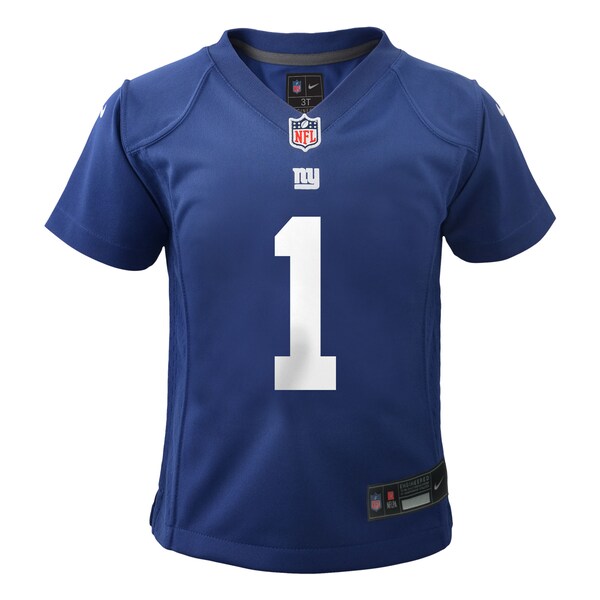Malik Nabers New York Giants Nike Toddler Game Jersey - Royal