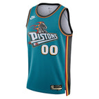 Detroit Pistons Nike Unisex 2022/23 Custom Swingman Jersey - Classic Edition - Teal