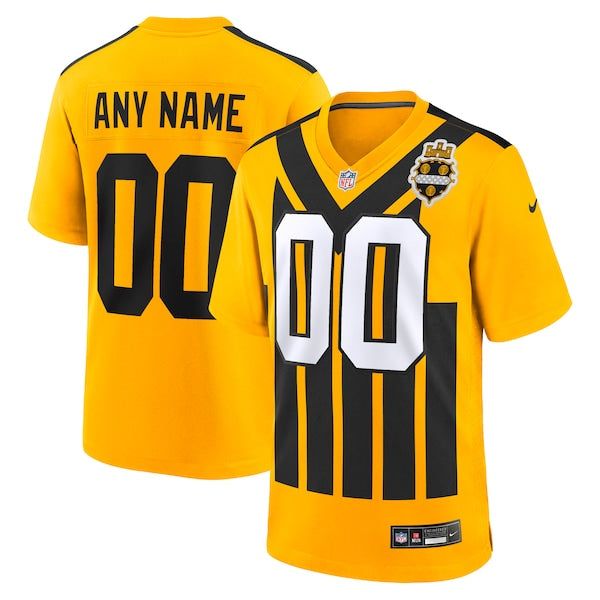 Pittsburgh Steelers Nike Youth Alternate 1933 Throwback Game Custom Jersey - Gold
