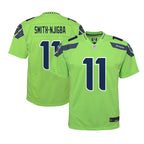Jaxon Smith-Njigba Seattle Seahawks Nike Youth Alternate Player Game Jersey - Neon Green