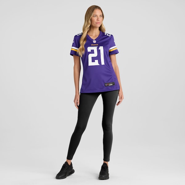 Jeff Okudah Minnesota Vikings Nike Women's Team Game Jersey -  Purple