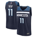 Naz Reid Minnesota Timberwolves  Fast Break Replica Player Jersey - Icon Edition - Navy