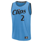 Kawhi Leonard LA Clippers  2024/25 Fast Break Player Jersey - City Edition - Light Blue
