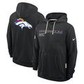 Denver Broncos Nike 2025 NFL Crucial Catch Sideline Standard Issue Dri-FIT Hoodie - Black
