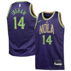 Brandon Ingram New Orleans Pelicans Nike Youth 2024/25 Swingman Player Jersey - City Edition - Purple